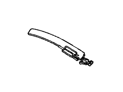 GM 16627470 Handle Asm-Front Side Door Outside *Black