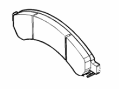 GM 84265862 PAD KIT-RR DISC BRK