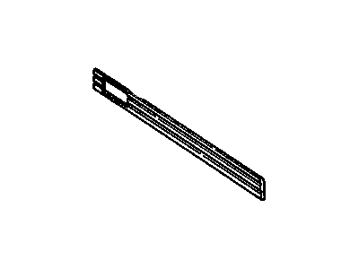 GM 10177011 Molding Asm - Front Side Door Center