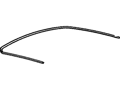 GM 10284148 Molding-Roof Lift Off Panel/Window Finish