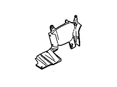 GM 22636582 Shield-Engine Splash