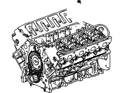 GM 12610160 Seal-Engine Block Valley Cover High Pressure Portion