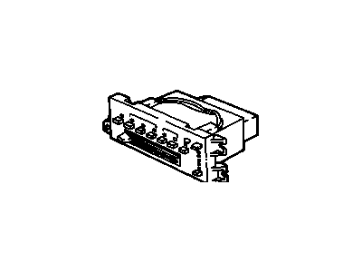 GM 16030176 Heater & Air Conditioner Control Assembly