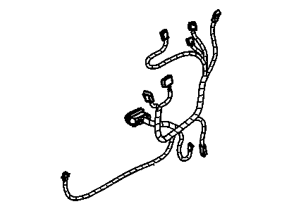 GM 12101762 Connector-W/Leads, 10-Way F. *White *Math Data