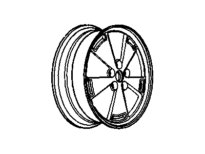 GM 10121063 Wheel Rim, 16X6.5