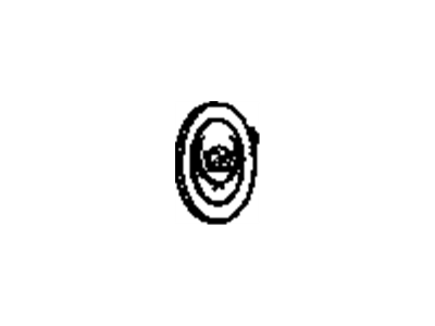 GM 1632243 Wheel Trim Emblem Assembly