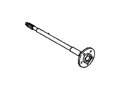 GM 26034018 Rear Axle Shaft