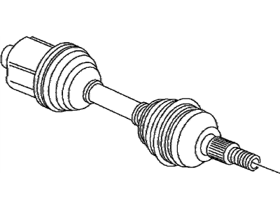 GM 22873498 Axle Assembly