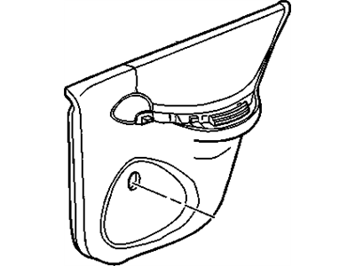 GM 22911561 Door Trim Panel
