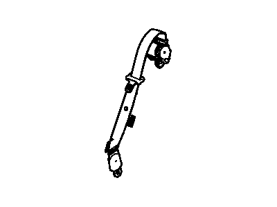 GM 22856523 Retractor Asm-Front Seat Belt *Cashmere