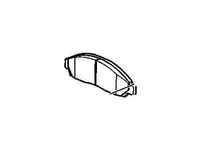 GM 19421341 PAD KIT, FRT DISC BRK