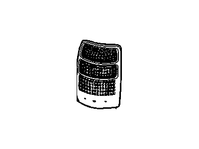 GM 15832092 Combo Lamp Assembly