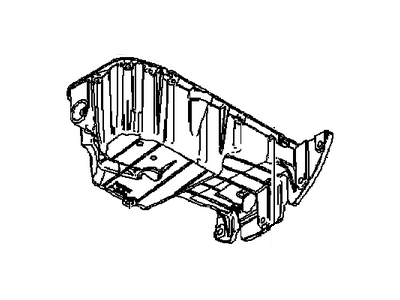 GM 25181235 Oil Pan