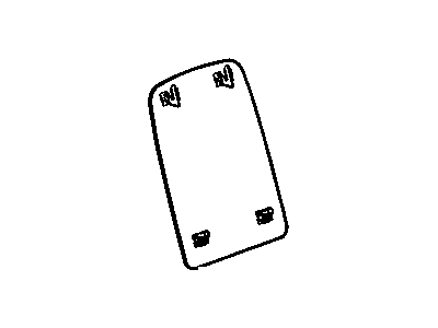 GM 19123967 Rear Trim Panel