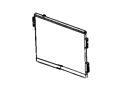 GM 22720231 Auxiliary Radiator