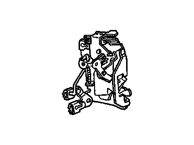 GM 16608211 Front Side Door Lock Assembly
