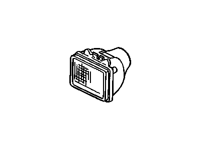 GM 16503498 Headlamp Capsule Assembly