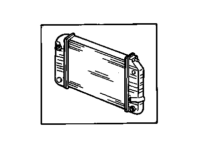 GM 52463349 Radiator Assembly