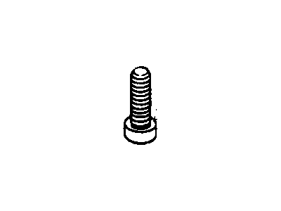 GM 132264 Bolt, Fillister Head Slot Machine(.250-20X.750)Cadmium Or Zc