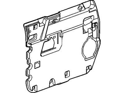 GM 25848849 Water Deflector
