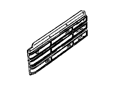 GM 16500601 Lens, Rear Combination Lamp