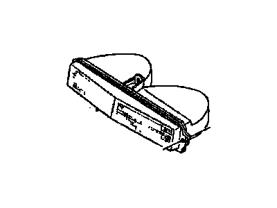 GM 8914823 Socket Asm - Tail - Stop & Parking Lamp *Gray