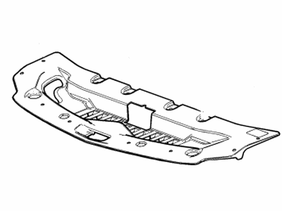 GM 84218424 SHIELD-INT AIR SPH
