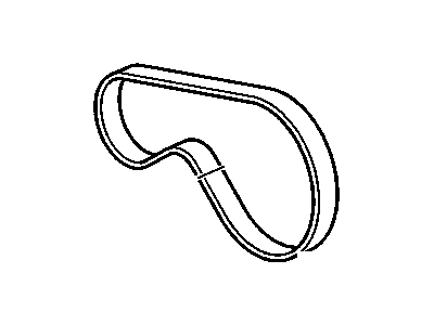 GM 12576745 AC Belt