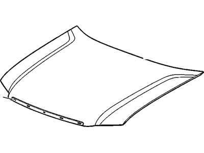 GM 12478014 Hood