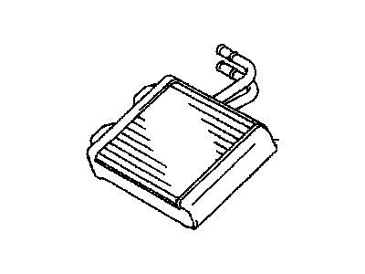 GM 96066228 Core, Heater