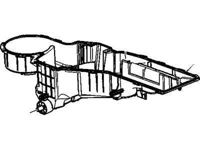 GM 20958709 Evaporator Case
