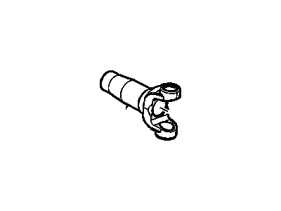 GM 88934893 Yoke Asm, Propeller Shaft Slip (W/Universal Joint)