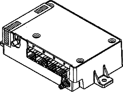GM 15306351 Connector, Inline-To Inside Rear View Mirror *Black
