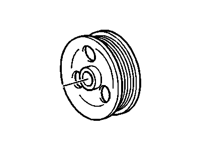 GM 3537908 Pulley, P/S Pump