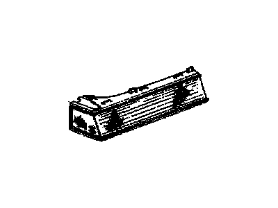 GM 16501874 Lens, Rear Combination Lamp