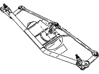 GM 21302908 Frame Asm, Windshield Wiper Trans