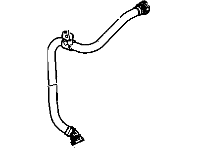 GM 55564634 Air Injection Reactor Pipe