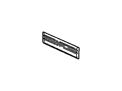 GM 88892157 Molding Kit, Front Side Door Center