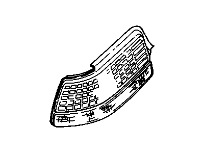 GM 16508910 Lens Asm-Tail Lamp Outer(W/Protc Flim)
