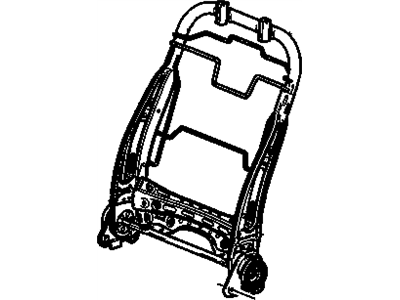 GM 25969253 Seat Back Frame