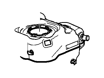 GM 20794833 Fuel Tank