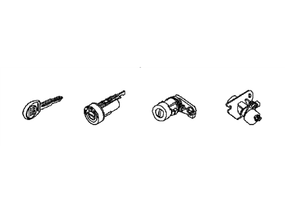 GM 95960271 Cylinder Unit, Lock