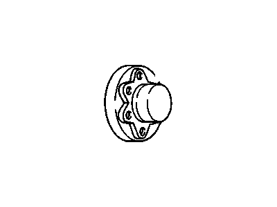 GM 15550423 Cap Asm-Hub