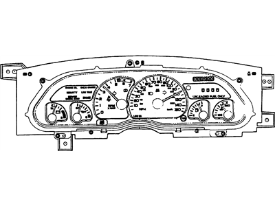 GM 16194231 Instrument Cluster