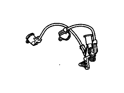 GM 15840487 Tee-Rear Air Suspension Leveling Control Valve Supply Tube