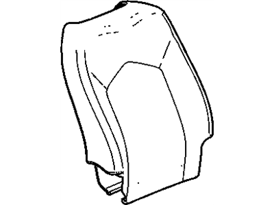 GM 22866972 Seat Back Cover
