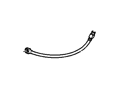 GM 19366786 Hose Asm, Rear Brake