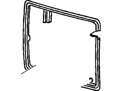 GM 15149386 Door Glass