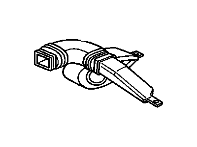 GM 25098665 Duct Asm-Air Cleaner Resonator