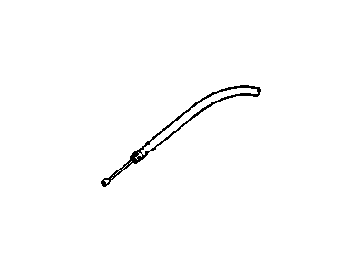 GM 15654077 Cable, Parking Brake Rear